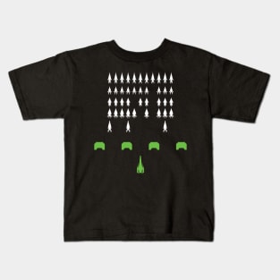 Mass Relay Invaders Kids T-Shirt